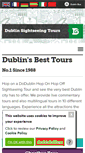 Mobile Screenshot of dublinsightseeing.ie